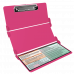 WhiteCoat Clipboard® Trifold - Pink Physical Therapy Edition